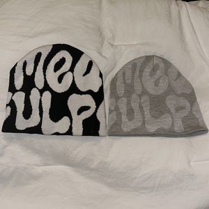 Authentic mea culpa beanies